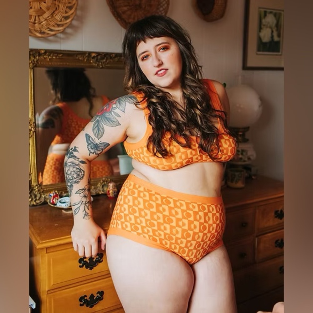 NWT- Thunderpants Sky Rise Underwear in “Autumn Equinox” - Organic Cotton